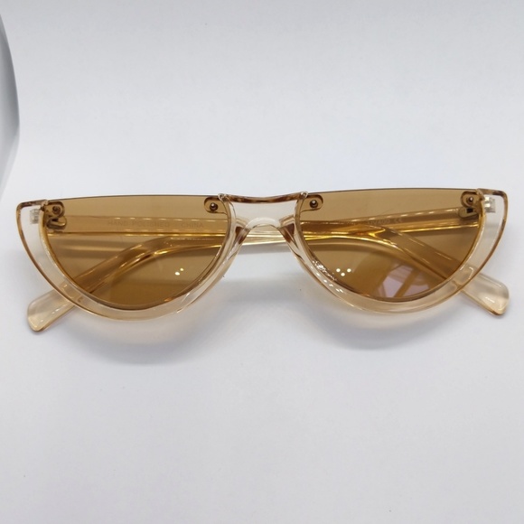 Nwt half moon lucite sunnies - Picture 2 of 6